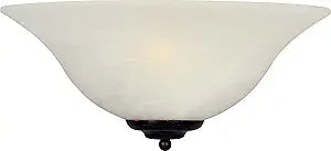 Maxim Lighting 1-Light Wall Sconce | Rubbed Bronze Finish | Transitional Indoor Light Fixture | Ideal for Hallways, Bedrooms & Bathrooms | Dimmable | Home Decor Light Fixture | 20582MROI