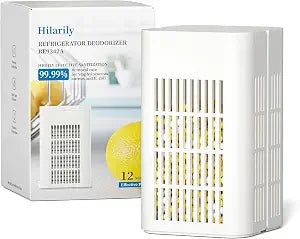 Strongest Refrigerator Deodorizer Odor Eliminator - 24h Fast Odor Removal, 12Months Long-Lasting Freshness, 1 pack