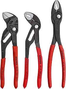 KNIPEX Tools 9K 00 80 156 US 3 Pc Top Selling Pliers Set