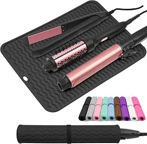 Oversize Silicone Heat Resistant Mat for Hair Tools