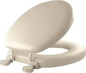 Mayfair 13EC 006 Toilet Seat, 1 Pack Round, Bone