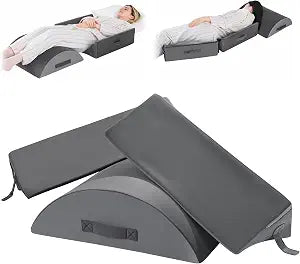 ROYALAY 3-in-1 Wedges for Bed Positioning, Wedge Pillow Set After Surgery for Sleeping, Body Pillow for Back Pain Relief Seniors, Caregivers, Side Sleepers, After Surgery