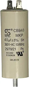 Hitachi 881515 Replacement Part for Power Tool Capacitor with 4 Pins