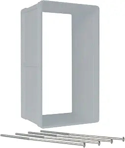 Ideal Pet Products Designer Series Ruff-Weather Pet Door Wall Installation Kit, Extra Large, 9-3/4" x 17" Flap Size (Pet Door Sold Separately)