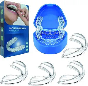 Mouth Guard for Grinding Teeth At Night,4 PCS Mouth Guard for Sleeping