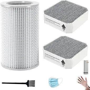 3-Pack Replacement Filters Set Compatible with Molekule Air Purifier, Includes 1 PECO Filter and 2 Pre-Filters for Multi-Scenario Air Cleaning