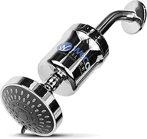 Aqualux Hydro Guard Dechlorinating Shower Filter with Shower Head (Chrome)