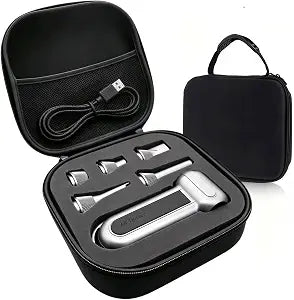 YouKnow Travel Case Compatible with WOLFBOX MF100 /MF60/MF70 Compressed Air Duster - Custom Foam Organizer for Blower Tool & Accessories (Only Case) (Black)