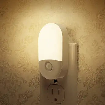 L LOHAS LED Night Lights Plug into Wall, [2 Pack] LED Dimmable Night Light