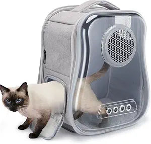 Ownpets Airline Approved Large Cat Carrier, Soft Sided Pet Carrier for Small Pets, Underseat, Waterproof, Foldable for Medium Big Cats 20 lbs+ & 2 Kittens/Puppies (16 "x 14"x 9.5")