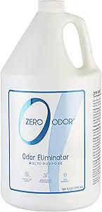 Zero Odor Multi-Purpose Odor Eliminator, Air and Surface Odor Remover for Home, Bathroom, Kitchen, and Closet, Refill, 128 oz