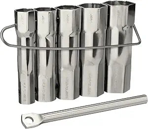 DURATECH 5-Piece Shower Valve Socket Wrench Set with Bar Handle, SAE