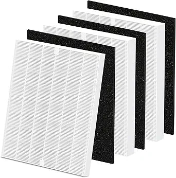 3 Pack+ 3 Carbon Filters AP-1512HH 200M Filter Set Compatible with Coway Airmega AP-1512HH and Airmega 200M air Puri-fier, AP-1512HH-FP, AP-1518R, AP-1519P, Part 3304899
