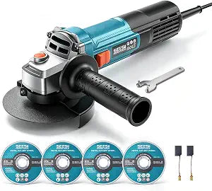 SEESII Angle Grinder 4-1/2 inch, 1200W Power Electric Grinder Tools
