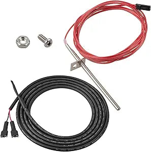 3-20-00906 Room Sensor Thermostat Probe and 3-20-00844 Red Thermistor Probe Fits for Harman Pellet Stove Parts Accentra FS, Accentra Insert, P38, P61, P61A, P68, PB105 Boiler, PC45, PF100 Furnace, XXV