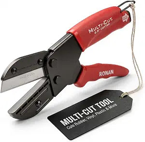 Multi-Cut Industrial Cutter, Heavy Duty Blade for Plastic, Rubber, Vinyl
