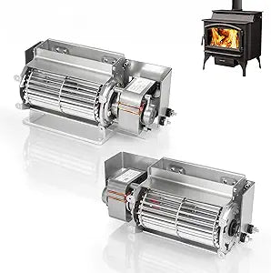 228-10069 & 228-10070 Fireplace Convection Blower Motor Fan Kit Fit for Lopi Avalon Xtrordinair Small, Wood Plus, Perfect Fit, Cape Cod, Large Flush Wood Inserts, 120V 60Hz