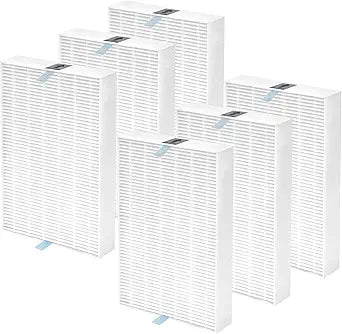 HPA300 HEPA Replacement Filter R Compatible with Honeywell HPA300, HPA200, HPA100, HPA090 Series and HPA5300 Air Cleaner Purifier, True HEPA Filter R (HRF-R3 & HRF-R2 & HRF-R1, 6 Pack)