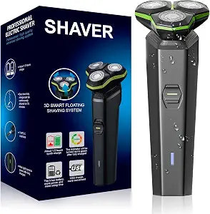 Electric Razor for Men with Magnetic Detachable Head