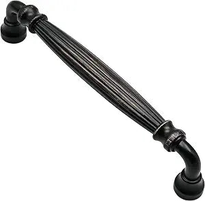 Alzassbg 5" Oil Rubbed Bronze Cabinet Pulls and Handles 10 Pack, AL0006ORB