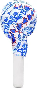 iscream Dum Dums Jumbo Lollipop Shaped 17" x 8" Microbead Accent Pillow, Cotton Candy