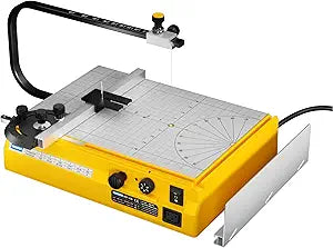 Hot Wire Foam Cutter, Cutting Worktable with Elevated Extension Rail, Hot Wire Cutting Tool for EVA, Sponge, KT board, Insulation panels, Polystyrene