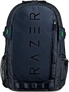 Razer Rogue v3 16' Gaming Laptop Backpack: Travel Carry On Computer Bag - Tear and Water Resistant - Mesh Side Pocket - Fits 16 inch Notebook - Black