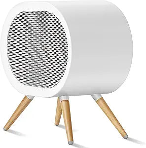 Cute Space Heater, Portable Space Heaters for Indoor Use, 1000W Small Electric Desk Heater for Bedroom or Office Gifts for Women, 3 Mode PTC Ceramic Heater, Mini Heater Overheating Tip-Over Protection