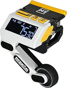 REEKON M1 Caliber Measuring Tool for Miter Saws  Eliminates Need to Measure & Mark Materials, Reduces Cut Time and Increases Safety, Measures Flat & Round Materials