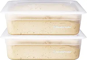 Brod & Taylor Proofing Container (2 Pack) With 6L Capacity, Fits Up to 3000 Grams of Dough  Dough Rising Box for Bread, Sourdough & Pizza (Dishwasher Safe, BPA-Free)