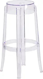 Flash Furniture Laney 29.75'' High Transparent Barstool