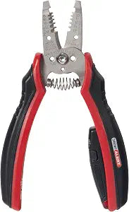 Gardner Bender GST-55M Circuit Alert Voltage Sensing Wire Stripper, Electrician / Contractor / Pro Hand Tool, 18-10 Wire Guage (AWG), 7 in. , Black