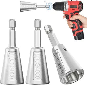 Axlksia Wire Twister Tool For Drill, 2 Pcs Drill Wire Twister, Wire Twisting Tool Connector, Wire Nut Twister For Electrical Power Drill