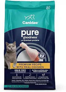 Canidae Pure Limited Ingredient Premium Dry Cat Food, Real Chicken Recipe, 10 lbs, Grain Free