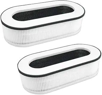 RP-AP068 Replacement Filter, Compatible with RENPHO Compact Air Purifier RP-AP068, 3-in-1 H13 Filtration and Activated Carbon Filter, 2-Pack
