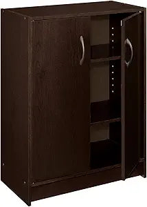 ClosetMaid 8925 Stackable 2-Door Organizer, Espresso