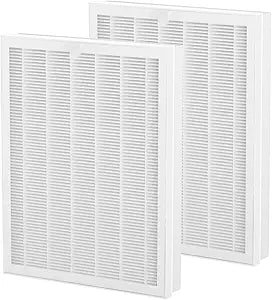 2Pack ClearAir-A7 Filter & E-400 Filter, Compatible with VEWIOR ClearAir-A7 H14 Purifier ∩╝ AromaRoom E-400 H14 True HEPA Purifier, 3-Stage True Hepa with Efficiency Activated Carbon