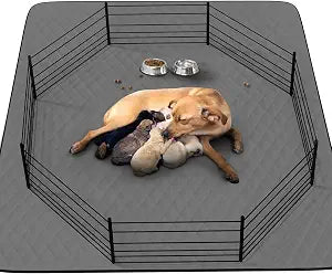 Washable Reusable Dog Pee Pads, 82"x102" Absorbent & Waterproof Puppy Training Pad for Crate, Playpen & Carpet, Large Potty Pads for Dogs, Cats & Small Pets