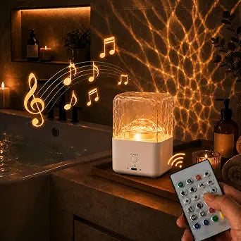 Shower Lamp, Shower Light with Bluetooth Speaker, Waterproof Shower Light