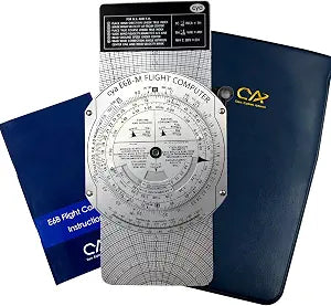 CYA E6B Metal Flight Computer, Upgrade Aviation Pilot Flight Computer Calculator Standard Flying Training Student