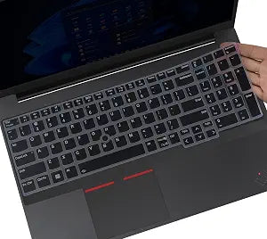 Keyboard Cover for Lenovo ThinkPad E16 Gen 3/Gen 2/1 16", Thinkpad T16 P16 P16v P16s Gen 4/Gen 3/Gen 2/Gen 1 16", ThinkPad L15 Gen 4/3 15.6" Laptop(NOT Fit Z16, L15 Gen 2/1) -Black