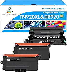 TN920XL TN920 Toner Cartridges DR920 Drum Unit Compatible for Brother TN 920XL 920 Toner Cartridges DR-920 Drum Unit for Brother HL-L6210DW HL-L5210DW HL-L5210DN L6210DWT L5210DWT Printer (3 Pack)