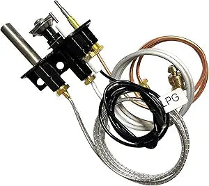 69l18 108084-03 Propane Gas (LPG) Fireplaces Pilot Assembly for Lennox Elite, IHP, Merit, Superior, Astria Fireplaces and Inserts, Pilot Replacement Parts