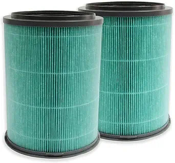 PUREBURG Replacement Filter Compatible with YIOU S1 (HY3800) Air Purifier, 2-Pack H13 HEPA 4-Stage Filtration Activated carbon Air Clean Dust VOCs