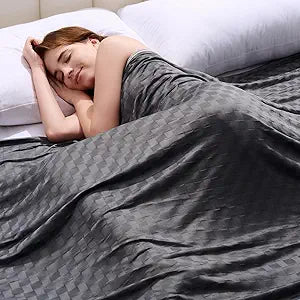 Topcee Cooling Blanket King Size- 100"x90" Summer Cooling Blanket for Hot Sleepers Arc-Chill Q-Max >0.45 Cool Fiber for Night Sweats, Soft Lightweight Sofa Blankets for Kid Adults