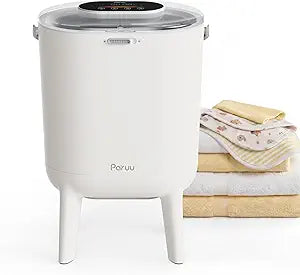 Paruu Towel Warmer for Bathroom, 2-in-1 Heating & Drying with Baby Care Mode, LED Display, Dual Child Lock, Auto Shut Off, Fits Up to 2 Oversized Towels, Bathrobes, Blankets, Baby Clothes and Bibs