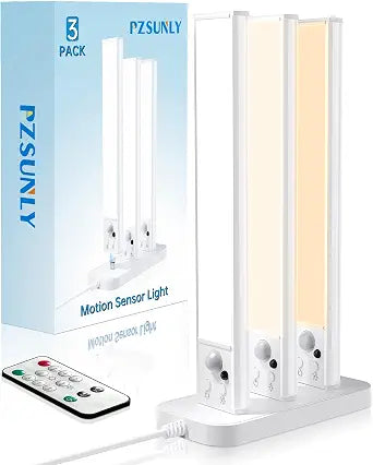 Under Cabinet Lighting with Charging Station,Battery Operated 3Pack