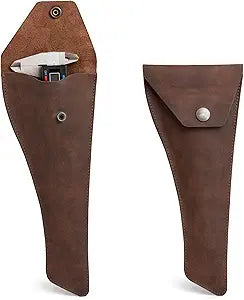 Hide & Drink, Vernier Caliper Sleeve, Measuring Tool Case, Measuring Tool Pouch, Full Grain Leather, Handmade, Bourbon Brown
