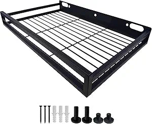 Resin Shelf Accessory Outdoor Sheds Storage,Compatible with Suncast shed Accessories,with EZ Bolt Assembly (2)