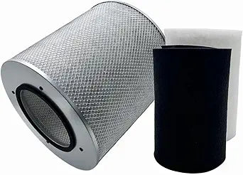Replacement Filter Kit Compatible with Austin Healthmate FR400, HM400, HM402, HM405, HM410, HM450 Air Purifiers,H13 Activated Carbon & Pre-Filter